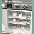 Prateleira Organizadora HOULDFR Divisória Escalonável De Cozinha De Poupança De Espaço