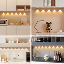 Luzes De Armário LED Ultra-Finas Sem Fio Magnéticas Multi-Funcionais Ajustáveis De 3 Cores Sensor Lâmpada-F9