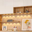 Luzes De Armário LED Ultra-Finas Sem Fio Magnéticas Multi-Funcionais Ajustáveis De 3 Cores Sensor Lâmpada-F9