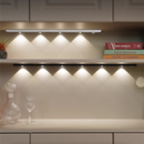 Luzes De Armário LED Ultra-Finas Sem Fio Magnéticas Multi-Funcionais Ajustáveis De 3 Cores Sensor Lâmpada-F9