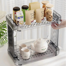Organizador De Banheiro 2 camadas Prateleira De Maquiagem Acrílica Suporte De Cosmético Liptick