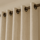 Cortina Luxo De Linho de 2 a 5 metros de largura. Sala Quarto Casa Decoração