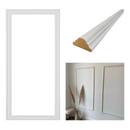 kit de boiserie em MDF Autocolante - Sua parede mais bonita