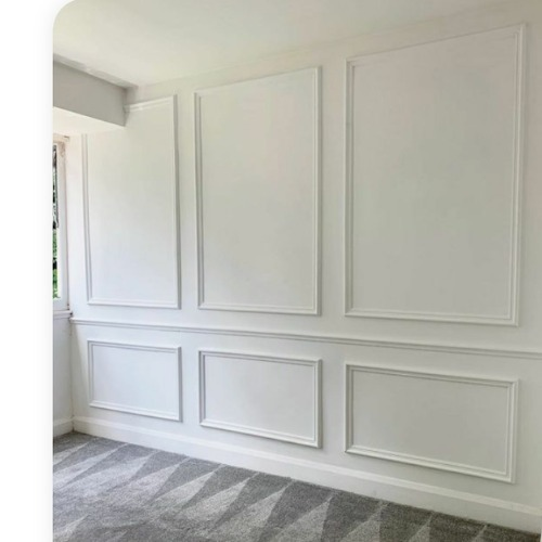 kit de boiserie em MDF Autocolante - Sua parede mais bonita