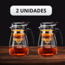 InfuTea Bule de Vidro com Infusor para Chá 900ml