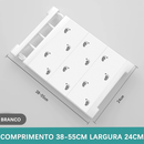 Prateleira Organizadora Escalonável para Cozinha – Economia de Espaço