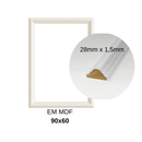 kit de boiserie em MDF Autocolante - Sua parede mais bonita