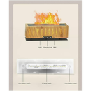 Difusor Aromatizador De Ambientes Eletrico Simula efeito Chamas