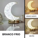 Luminária de Mesa Touch Leitura Lâmpada de Quarto de luxo Nórdico Cristal Acrílico Led de 3 Cores