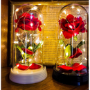 A Rosa Encantada Luminaria Abajur comLED Inspirada na A Bela e A Fera e no OPequeno Principe A Rosa Ou girassol